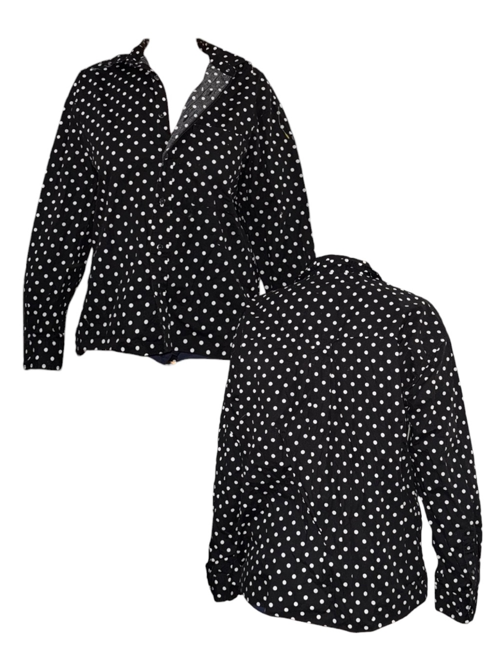 Polka Dot Button Down